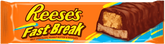 Reese's Fast Break Candy Each Pack 1.8 oz Quantity 18 Bars Per Box Sweet Browse at UsaCandyWholesale.Com